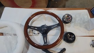 9600 OBS Quick Release Steering Wheel Install [upl. by Niple797]