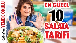 EN Sevdiğimiz 10 Salata Tarifi 🥗  Sezar Salata Enginar Salatası Gavurdağı Salata ve Daha Fazlası [upl. by Rosella260]