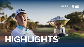 Ben Eccles wins WA PGA  Challenger PGA Tour of Australasia [upl. by Benny]