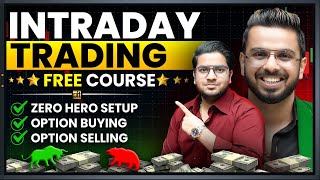 Free Intraday Trading Course  Option Buying Option Selling Zero Hero Strategy in 1 Video [upl. by Levona]