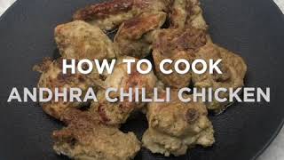 How to cook Licious Andhra Chilli Chicken [upl. by Cos199]