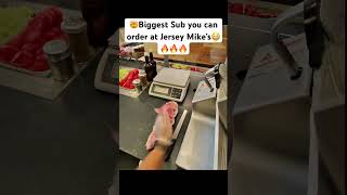 Jersey Mike’s Biggest Sub [upl. by Leyes]