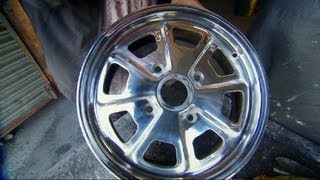 How To Clean amp Polish Alloy Wheels Porsche 914  Wheeler Dealers [upl. by Acinnor]