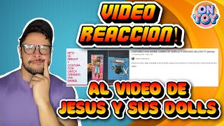 VIDEO REACCION AL RETO CON JESUS Y SUS DOLLS QUIEN LO HIZO MEJOR [upl. by Goddord]