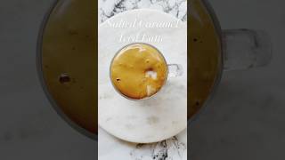 ASMR Salted Caramel Iced Latte Recipe  Salted Caramel Iced Latte Recipe  youtubeshorts shorts [upl. by Lesde]