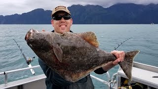 Alaska Adventure  Part 4 Fishing for halibut salmon amp rock fish [upl. by Nanyk]