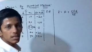 SHORT CUT METHOD OR MEAN BY SHORT CUT METHOD BY ADITYA SIR [upl. by Onoitna]