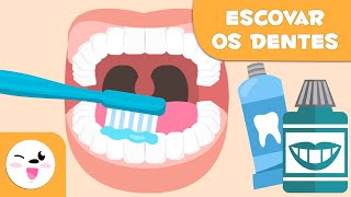 Como escovar os dentes  Escovar os dentes para crianças [upl. by Carmon]