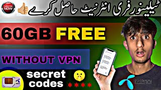 Telenor Free Internet kasy hasil kary  free Telenor Internet codes  free Telenor Internet 2024 [upl. by Aihtenyc]