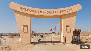 India Pakistan Border Jaisalmer  Longwala War Memorial  Tanot Mata mandir jaisalmer [upl. by Nallad114]