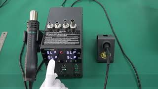 SUGON 202 2in1 Blower Gun amp Soldering Station [upl. by Llyrpa484]