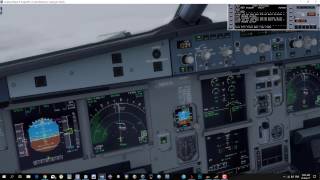 Performing RNAV Approach  AIRBUS [upl. by English]