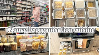 Organisation Cuisine Nouveau Rangementça change tout🤩 [upl. by Hgielyk]