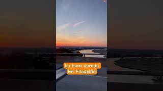 En Filadelfia disfrutando de este bello atardecer youtubeshorts usa [upl. by Nuahsal]