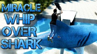 Skate 3  Part 10  MIRACLE WHIP OVER SHARK  Learning to flip [upl. by Ashlie]