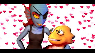 Fishy Love AnimationUndertale [upl. by Nosduj]