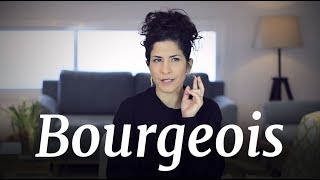 How to pronounce Bourgeois broken down and explained  American English [upl. by Ahsemo]