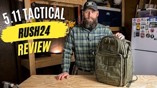 511 Rush24 Review  Good EDC Bag [upl. by Imugem]