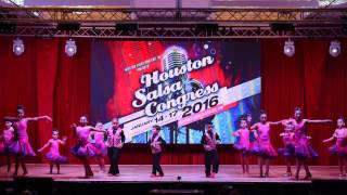 Houston Salsa Congress 2016  Saturday  Semeneya Mini Yenere [upl. by Elmaleh]