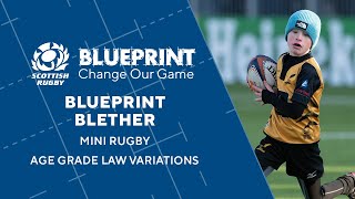 Mini Rugby Age Grade Law Variations  Scottish Rugby Blueprint Blether [upl. by Kevon874]