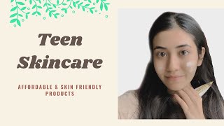 Best Budget amp Skin Friendly Teenage Skincare Products in India indianskincare summerskincare [upl. by Aihsenal]