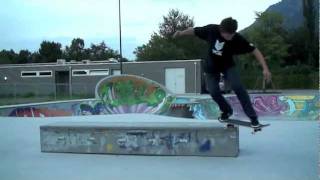 SLOW MOTION SKATEBOARDING │ Vaduz Skatepark [upl. by Norene]