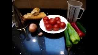 Cucina Spagnola  Gazpacho [upl. by Irap]