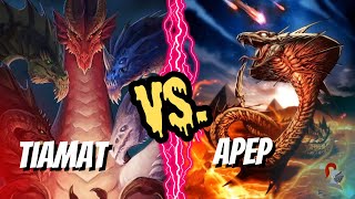 Apep vs Tiamat O Confronto dos Deuses Primordiais do Caos [upl. by Britni943]