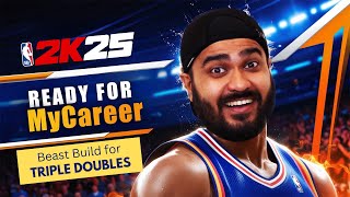 NBA 2k25 Best Build for Triple Doubles in My Career [upl. by Stortz]