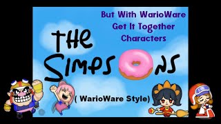 YTP Homer Microgames but with WarioWare Get It Together Characters [upl. by Alrzc]