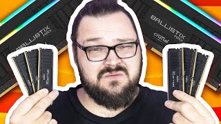 Is Fast RAM Pointless For Gaming  Crucial Ballistix MAX RGB RAM Review [upl. by Belia4]