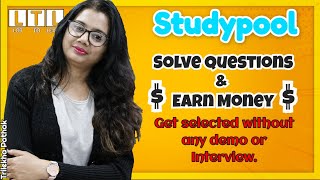 studypool how it works  studypool tutor  studypool tutor salary  work from home [upl. by Ecyned]