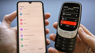 Nokia 3210 4G Copy amp Import Contacts from Android to Nokia Phone Transfer Contacts Over Bluetooth [upl. by Jeniece]