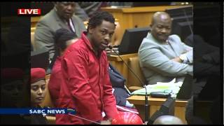 EFF disrupts parliament [upl. by Kokoruda90]