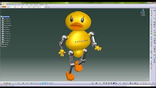 Catia DMU Kinematics  Revolute Joint  Robot [upl. by Stargell]