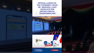 Bawumia unveils the CitizenApp revolutionizing digitalization in Ghana [upl. by Mitzie]