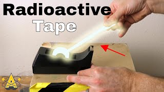 Is Scotch Tape Radioactive Making Xrays From Tape—Triboluminescence in a Vacuum Chamber [upl. by Thain]