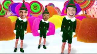 We Wish You a Merry Christmas Official Classic ElfYourself Dance [upl. by Anilocin591]