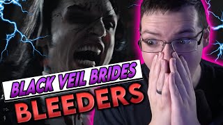 Black Veil Brides  Bleeders Reaction [upl. by Ynnus]