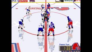 RFHL Eastern Conference Playoffs 1995 Semi Finals Game 5 New York Rangers  Quebec Nordiques [upl. by Euqinwahs]