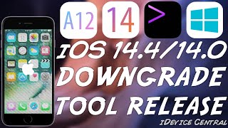 NEW iOS 14 Downgrade  Upgrade Tool FOR WINDOWS RELEASED FutureRestore For Windows [upl. by Enomed448]