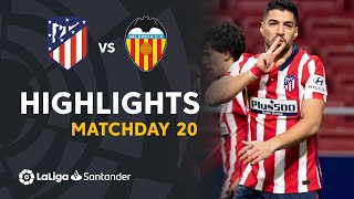 Highlights Atletico Madrid vs Valencia CF 31 [upl. by Olympium699]