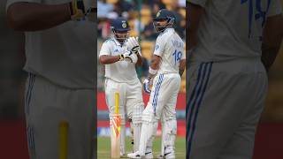 IND Vs NZ की test मैच में sarfaraz Khan की mehnat रंग लाई❤️ cricket shortsfeed sports fashion [upl. by Strang]