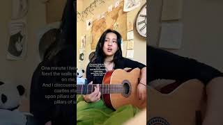 coldplay vivalavida cover fkowkdjso pinkyblue2273 request coldplay viralsong voice [upl. by Enomyar]