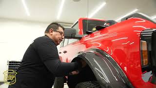 6G BRONCO CARBON FIBER FENDERS  INSTALL  LOBO OFFROAD [upl. by Paske]