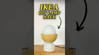 Ikea ACKJA lamp hack ikea ikeafind hack homehacks diy diyproject ikeadiy interiordesign [upl. by Annoed73]