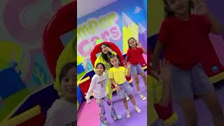 LEIKA DANCE BARENG DINAR QAIREEN amp KIRANA DI PLAYGROUND LAGU ROSE BRUNO APT leika viral shorts [upl. by Onitnatsnoc]