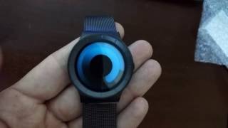 Sinobi watch Ziiiro Mercury style Unboxing BlackOcean на русском [upl. by Philender120]