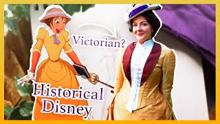 Making a Historically Accurate Disney Jane Porter  Victorian 1880s sewing vlog II [upl. by Dlonyer]