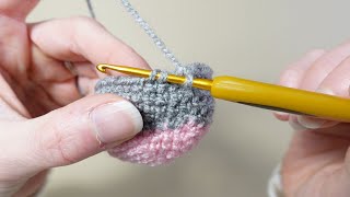 Comment faire une diminution invisible au crochet [upl. by Rehctelf613]